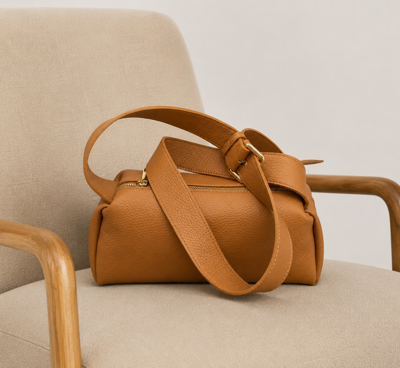 Bolso Niçe Camel