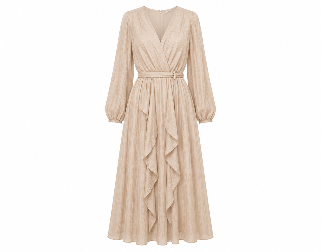Vestido Venezia Beige